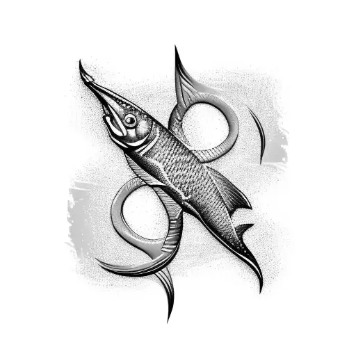 new zealand fish hook tattoo design idea