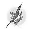 new zealand fish hook tattoo design idea