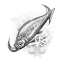 new zealand fish hook tattoo design idea