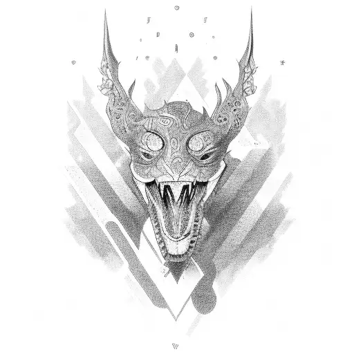 "Kourvy" alphabet word tattoo design idea