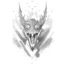 "Kourvy" alphabet word tattoo design idea