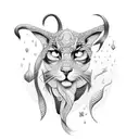 "Kourvy" alphabet word tattoo design idea