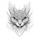 "Kourvy" alphabet word tattoo design idea