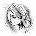 daughter tattoo design idea