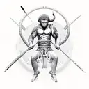 sun wukong tattoo design idea