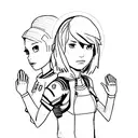 life is strange, mass effect, undertale tattoo design idea