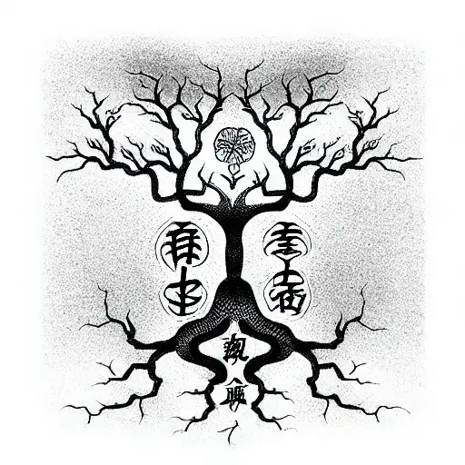Tree of Life tattoo design idea
