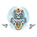 deadlift tattoo design idea