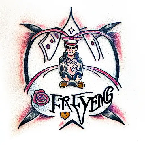 forever young  tattoo design idea