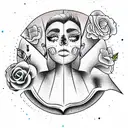 forever young  tattoo design idea