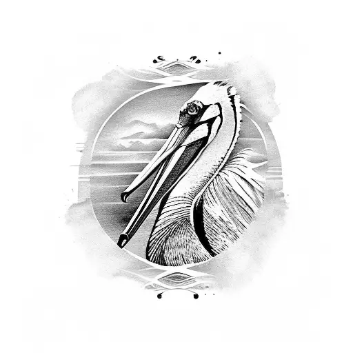 PELICAN tattoo design idea