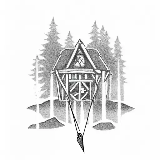  a sleve tatoo but i want it to involve four wheelers, a barb wire, farm abused sign, campfire, music, compass, let's ge tattoo design idea