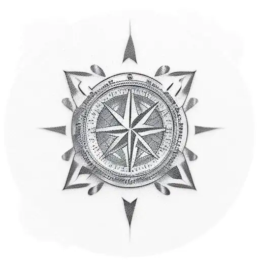  a sleve tatoo but i want it to involve four wheelers, a barb wire, farm abused sign, campfire, music, compass, let's ge tattoo design idea