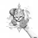 sky and nova foster babies  tattoo design idea