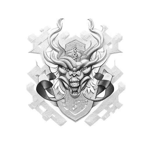 3d scabble name tattoo design idea