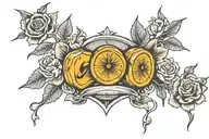 weight loss tattoo design idea