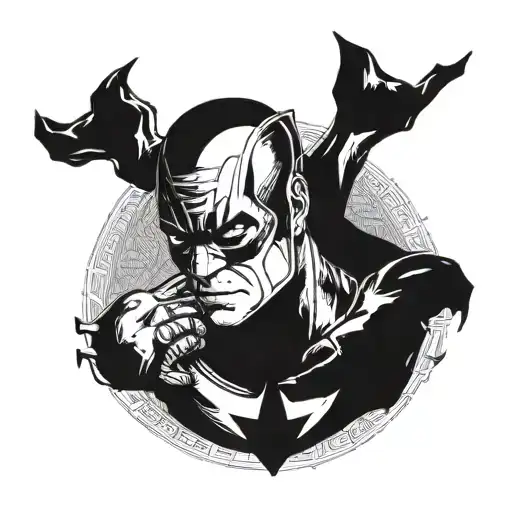 daredevil tv series tattoo design idea
