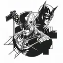daredevil tv series tattoo design idea