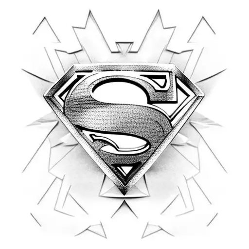 THIS is the Superman logo tattoo that I want!