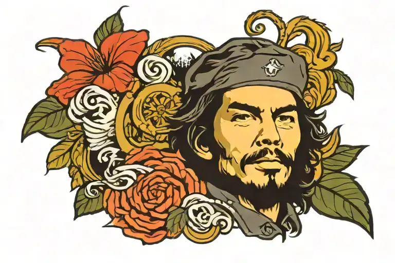 che guevara tattoo design idea