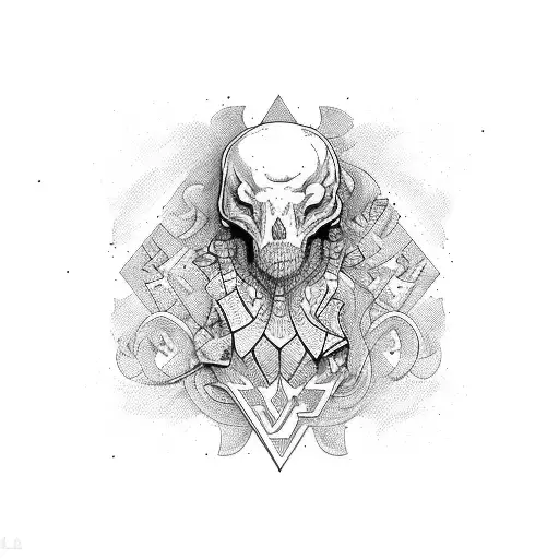 austism puzzle with name tattoo design idea