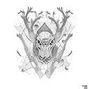 austism puzzle with name tattoo design idea