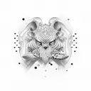 loyalty tattoo design idea