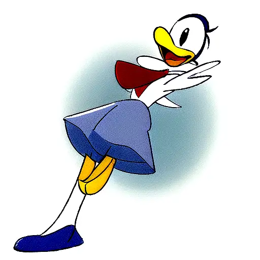 donald duck millions boy tattoo design idea