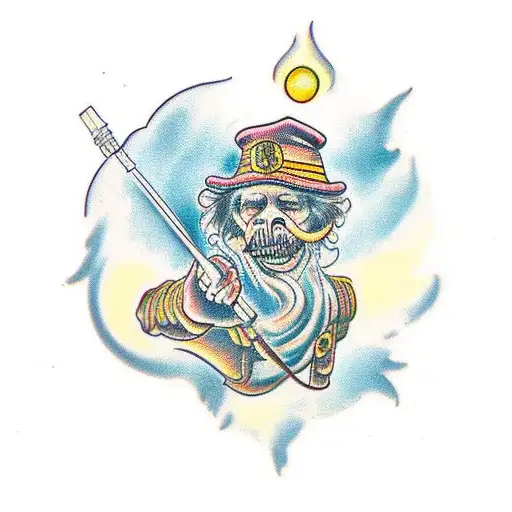 take a deep breath, count to ten and hear the sounds around you tattoo design idea