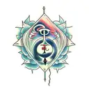 take a deep breath, count to ten and hear the sounds around you tattoo design idea