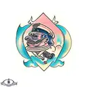 take a deep breath, count to ten and hear the sounds around you tattoo design idea