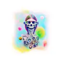 take a deep breath, count to ten and hear the sounds around you tattoo design idea