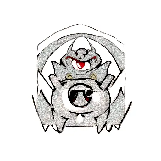 baymax,toothless, tattoo design idea