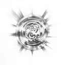 curse mark naruto tattoo design idea