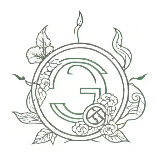 Gucci Gang logo tattoo design idea