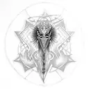 Ankh Symbol tattoo design idea