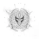 Ankh Symbol tattoo design idea