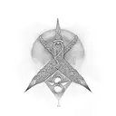 Ankh Symbol tattoo design idea