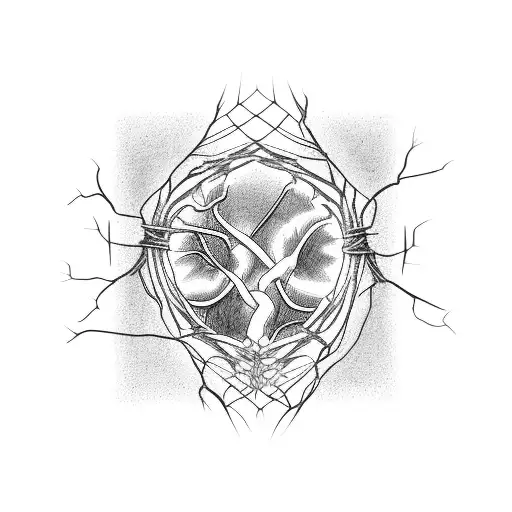 Veins Lightning Ivy vines Barbed wire Spiderweb electrical Wires tattoo design idea