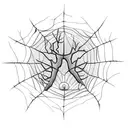 Veins Lightning Ivy vines Barbed wire Spiderweb electrical Wires tattoo design idea