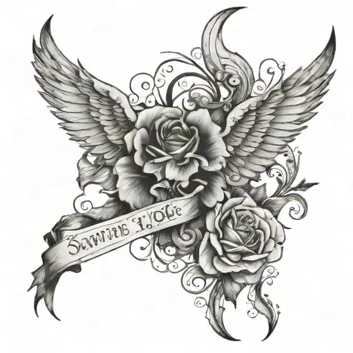 sometimes, the people you want to be your whole story, are only meant to be a chapter. tattoo design idea