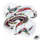 Chargers bolt tattoo design idea