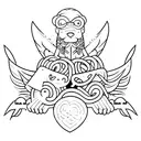 doodle tattoo design idea