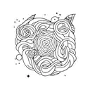 doodle tattoo design idea