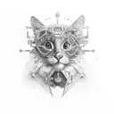 electric inginer tattoo design idea