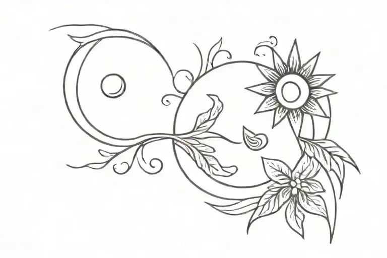 Theres sun after rain, love after pain eternally poetic tattoo design idea
