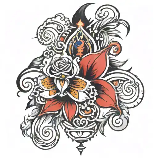 underground style tattoo design idea