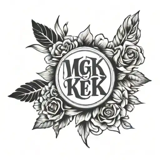 mgk song lyrics tattoo design idea