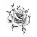 one rose one daffodil one lilly one daisy on forearm tattoo design idea