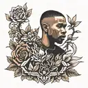frank ocean tattoo design idea